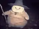 Witch Hamster with Gun