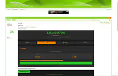Nostrcoin mining dashboard progress