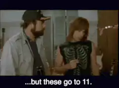 Spinal Tap go to 11