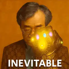 Issei Sagawa with Infinity Gauntlet