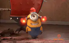 Minion with glowing hands