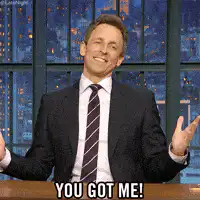 Seth Meyers You Got Me GIF