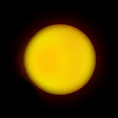 Solar eclipse animation