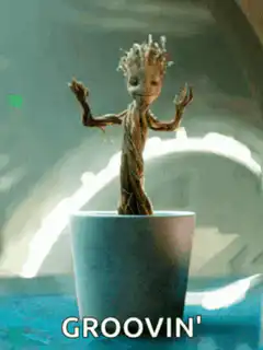 Baby Groot Groovin' in a Cup