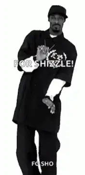 Snoop Dogg dancing for shizzle