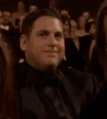 Jonah Hill awkward thumbs up
