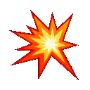 pixel art explosion