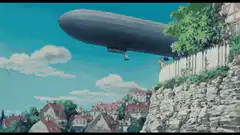 Howl's Moving Castle blimp