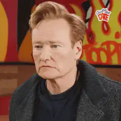 Conan O'Brien Unimpressed Face