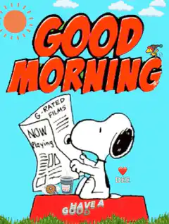 Snoopy Good Morning Good Day