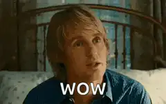 Owen Wilson saying wow