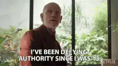 Hank He's Been Defying Authority Since 13