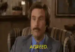 Ron Burgundy Agreed