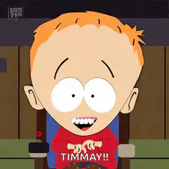 Timmy Blushing South Park