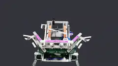 Lego robot with troll face
