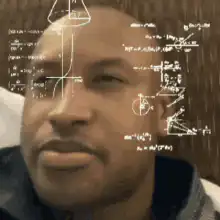 Math Guy Thinking