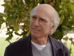 Larry David skeptical look