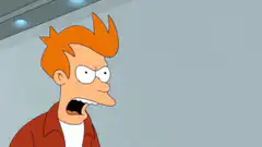 Fry holding money