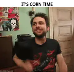 Charlie Day It's Corn Time