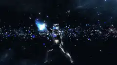 Ultraman destroys a planet