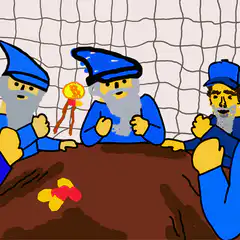 Gnomes playing one of us