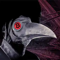 Bitcoin Plague Doctor Laser Eyes