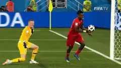 Chinese player scores with backheel