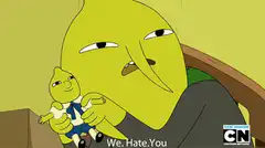 Lemon Juice holding baby Lemon Juice