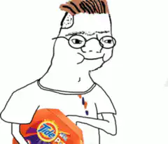 Tide Pod Guy eating a pod