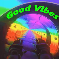 Good Vibes psychedelic tunnel