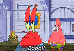SpongeBob Patrick says Boo