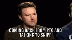 Ben Affleck Coming Back From PTO