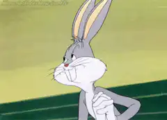 Bugs Bunny rubbing hands together