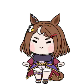 Chibi horse girl character