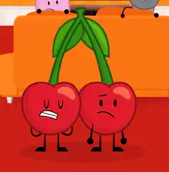 Two cherries talking