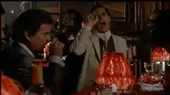 Tom Cruise laughing at the bar