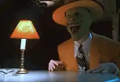 The Mask tongue and eyes pop out