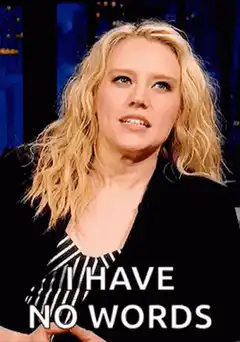 Kate McKinnon I Have No Words