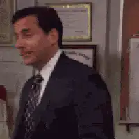 Michael Scott screaming no