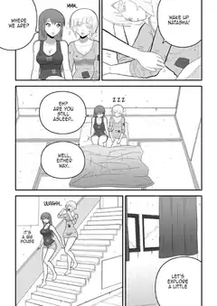Two girls wake up in a house