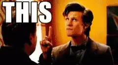 This is the way pointing finger meme