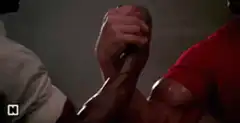 Arnold Schwarzenegger arm wrestling