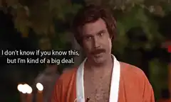 Ron Burgundy I'm Kind of a Big Deal