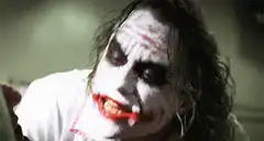 Joker explains plan with hands