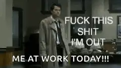 Sam Winchester quits work