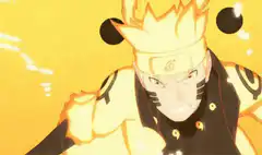 Naruto and Sasuke powering up