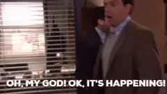 Michael Scott Oh My God It's Happening