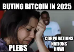 Woman Crying Over Bitcoin 2025