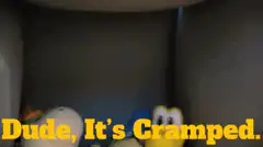 Dude, It's Cramped plushies