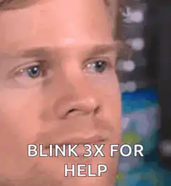 Blink 3x for Help